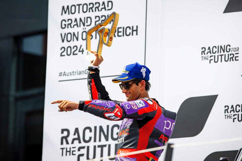 A strong performance from Martín in Austria Morbidelli delivers a masterful race