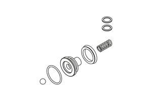 Attuatore frizione Ø 29 mm KTM olio DOT - Kit revisione CNC Racing