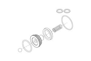 Attuatore frizione Ø 29 mm Ducati - kit revisione CNC Racing