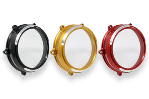 Carter trasparente per frizioni a olio Ducati Streetfighter V4 - Bicolor CNC Racing