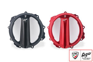 Carter frizione trasparente MV Agusta - comando a filo - Giacomo Agostini Limited Edition CNC Racing