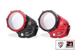 Carter trasparente per frizioni ad olio Ducati - Troy Bayliss Limited Edition CNC Racing
