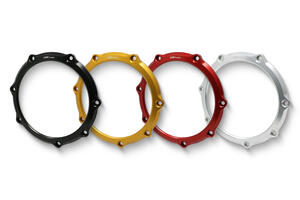 Clear cover oil bath clutch Ducati - only frame CNC Racing