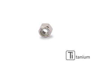 Dado autobloccante M6x1,0 - Titanio CNC Racing