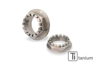 Dadi ruota monobraccio Ducati Titanio CNC Racing