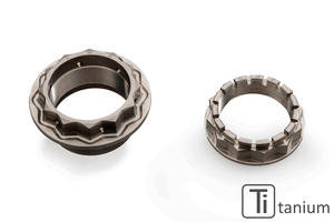 Dadi ruota posteriore MV Agusta - titanio  CNC Racing