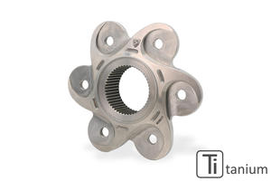 Flangia Portacorona Ducati - Titanio CNC Racing