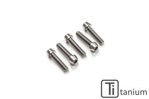 KIT VITI PIASTRA DI STERZO SUPERIORE - TITANIO CNC Racing