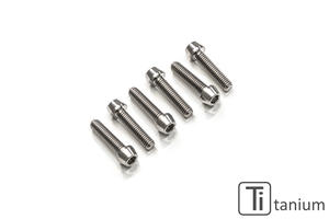 Clutch cover Ducati SBK Panigale V4 R screw kit - Titanium CNC Racing