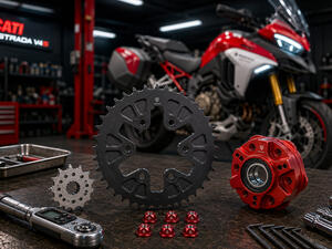 Transmission kit for Ducati Multistrada V4 CNC Racing