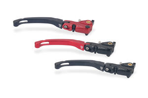 Brake lever RACE EVO Folding For Brembo Semi-Radil Master Cylinders CNC Racing