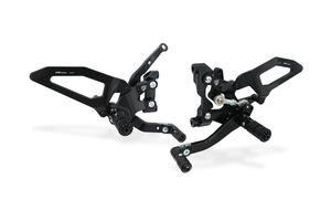 Adjustable rearsets Ducati Streetfighter V2 CNC Racing