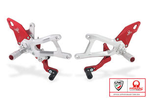 Pedane regolabili Ducati Panigale V4 - Pramac Racing Limited Edition CNC Racing