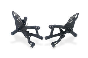 Pedane regolabili per Ducati Panigale V4 - Easy Edition CNC Racing