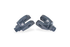 Footpegs kit passenger - adapters for Ducati Multistrada V2 MY2025 CNC Racing