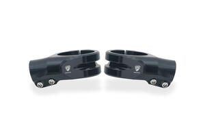 Clip-on handlebar clamps Ø 50 mm – offset 26 mm – angle 7° CNC Racing
