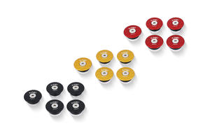 Frame caps kit Ducati Multistrada 950 - smaller holes CNC Racing