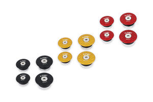 Frame caps kit Ducati DesertX CNC Racing