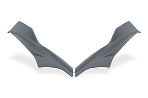 Carbon air conveyor side covers for Ducati Multistrada V4 MY2025 CNC Racing