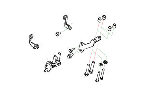 GP DUCTS - kit montaggio CNC Racing