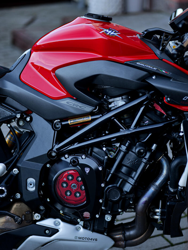 Carter frizione trasparente MV Agusta 4 cilindri