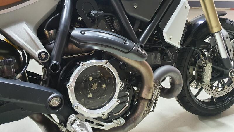 Carter trasparente per frizioni a olio Ducati - Bicolore