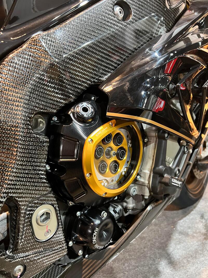 Clear clutch cover for BMW