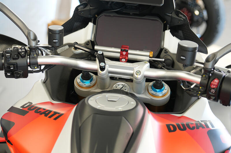 Steering damper kit Ducati Multistrada V4 Pikes Peak - RS