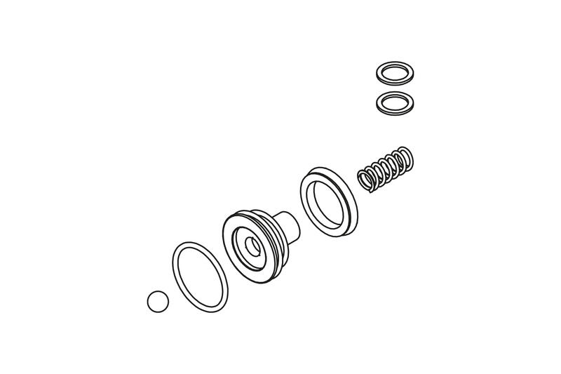 Attuatore frizione Ø 29 mm KTM olio DOT - Kit revisione