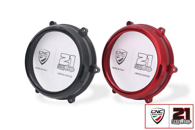 Carter trasparente per frizioni ad olio Ducati Panigale V4 - Troy Bayliss Limited Edition