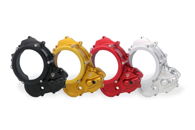 Carter trasparente per frizioni ad olio Ducati