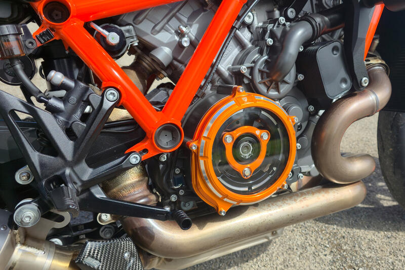 Clear clutch cover KTM