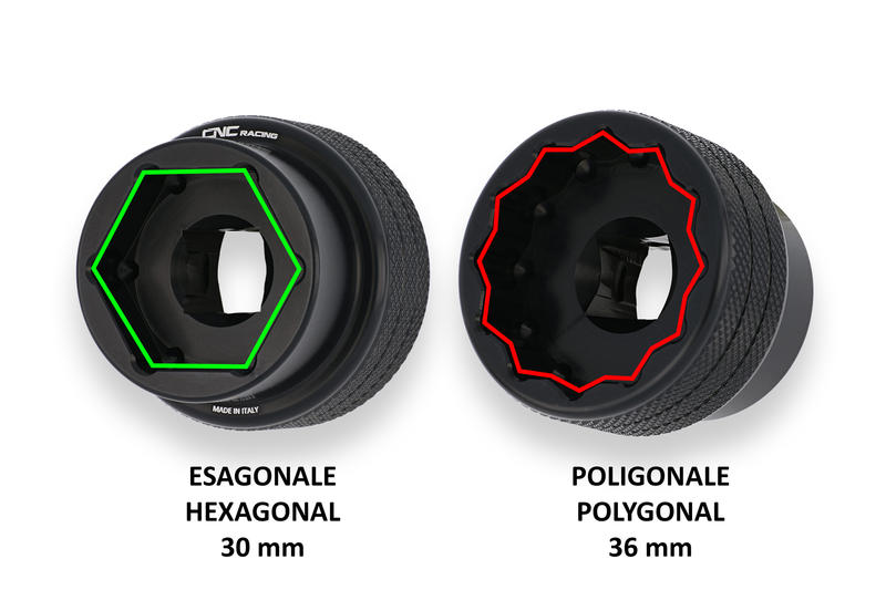 Socket drive tool for front and rear wheel nuts DUCATI
