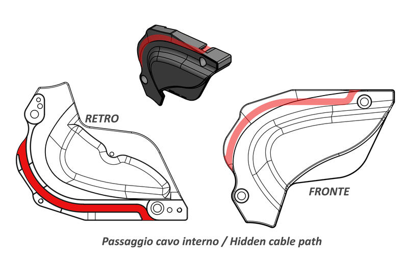 Front sprocket cover Ducati Multistrada 950