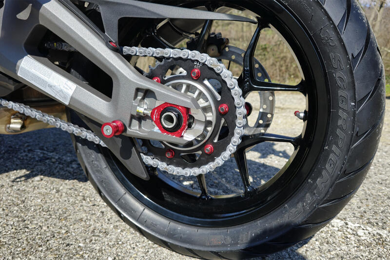 Rear sprocket nuts Ducati M8x1.25 6 pcs