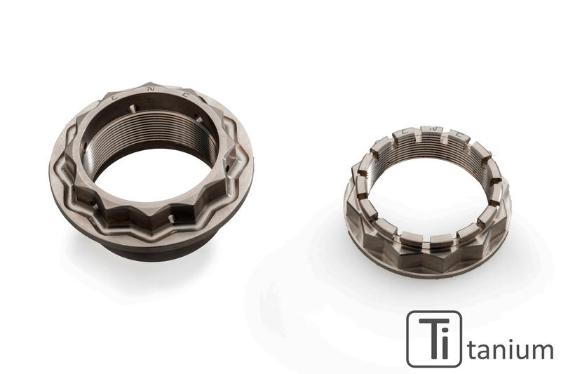 Dadi ruota posteriore MV Agusta - titanio 