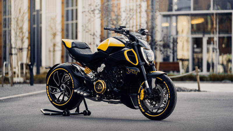 Clear oil bath clutch cover Ducati Multistrada V4 and Diavel V4