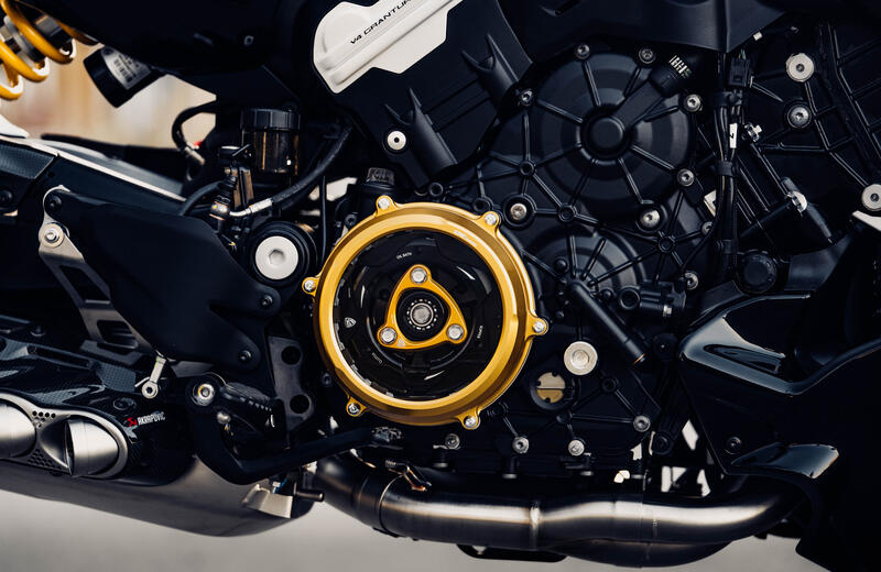 Clear oil bath clutch cover Ducati Multistrada V4 and Diavel V4