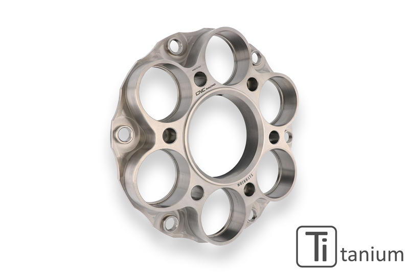 Flangia parastrappi Ducati - Titanium