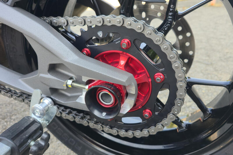 Flangia Portacorona per Ducati Panigale V2 MY2025 e Streetfighter V2 MY2025