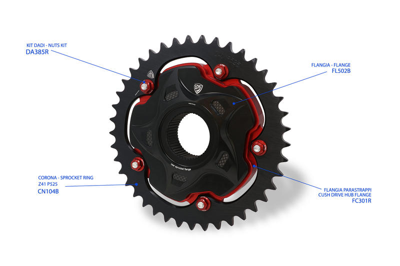 Flangia parastrappi MV Agusta