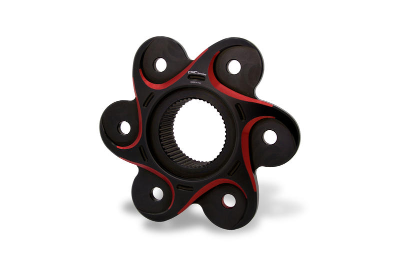 Flangia portacorona Ducati - Bicolor