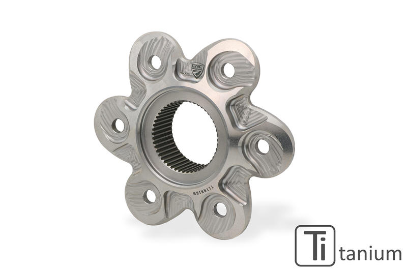 Flangia portacorona Ducati - Titanio