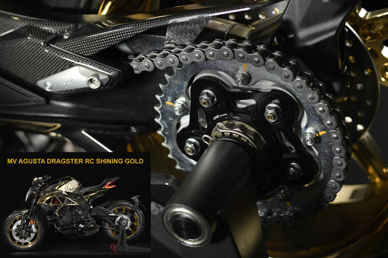 Flangia portacorona 5 fori MV Agusta