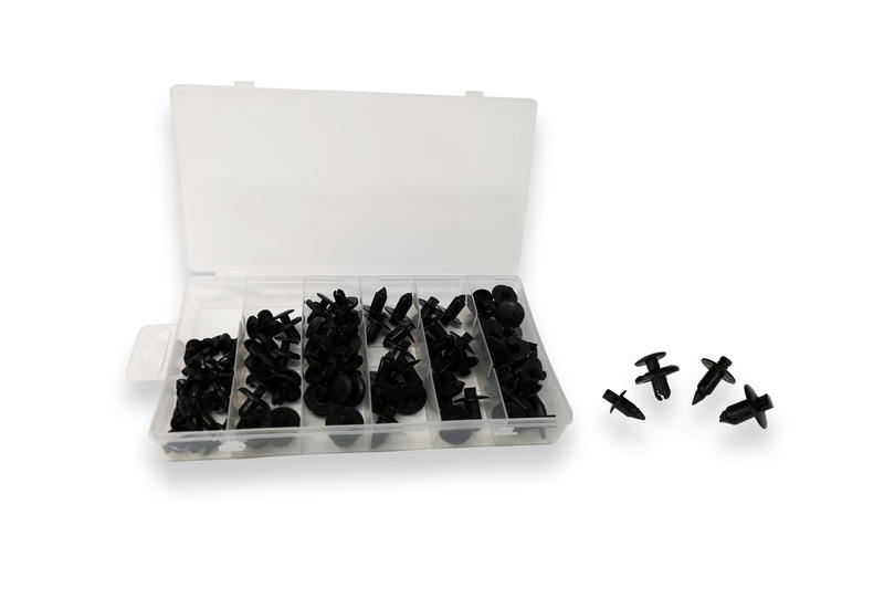 KIT RIVETTI IN PLASTICA PER CARENE 80PZ