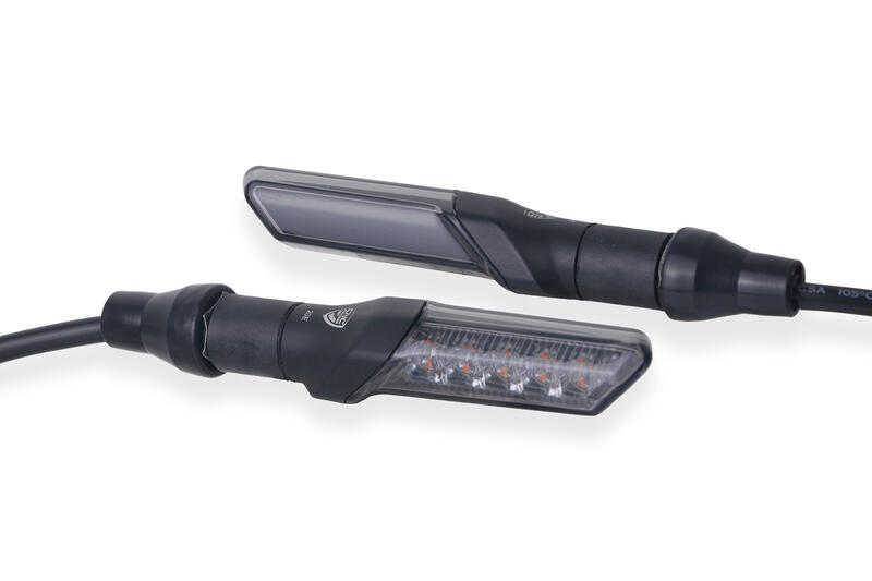 Frecce sequenziali a LED in alluminio "Style" - indicatori di direzione omologati