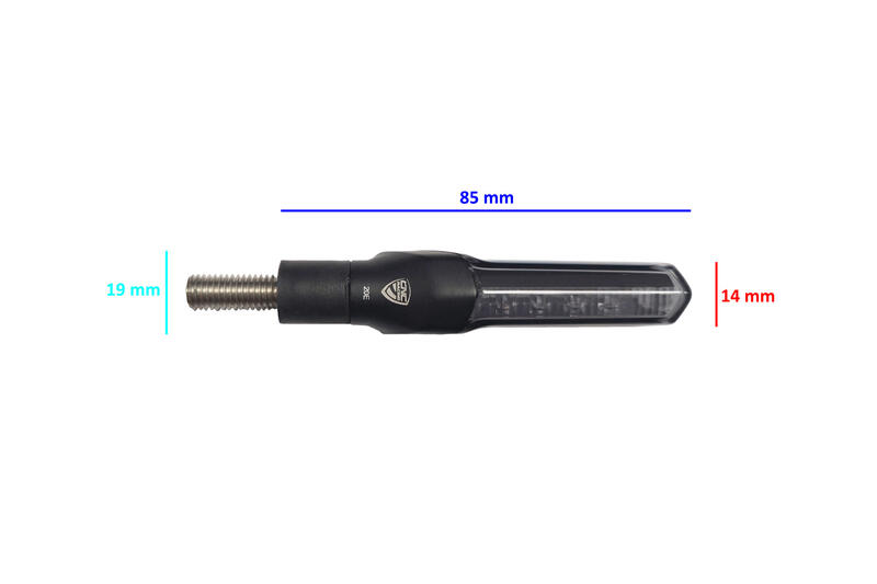 Frecce sequenziali a LED in alluminio "Style" - indicatori di direzione omologati