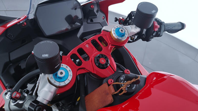 Piastre di sterzo Ducati Panigale V2 MY2025 - Superiore