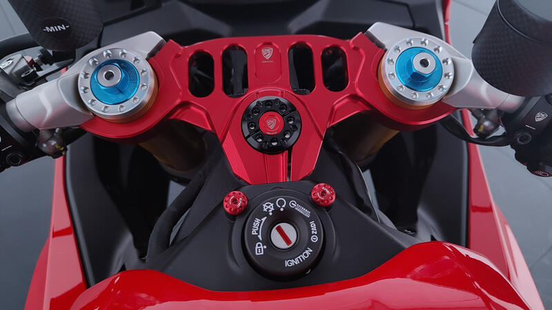 Ghiera di sterzo per Ducati Panigale V2 MY2025 e Streetfighter V2 MY2025