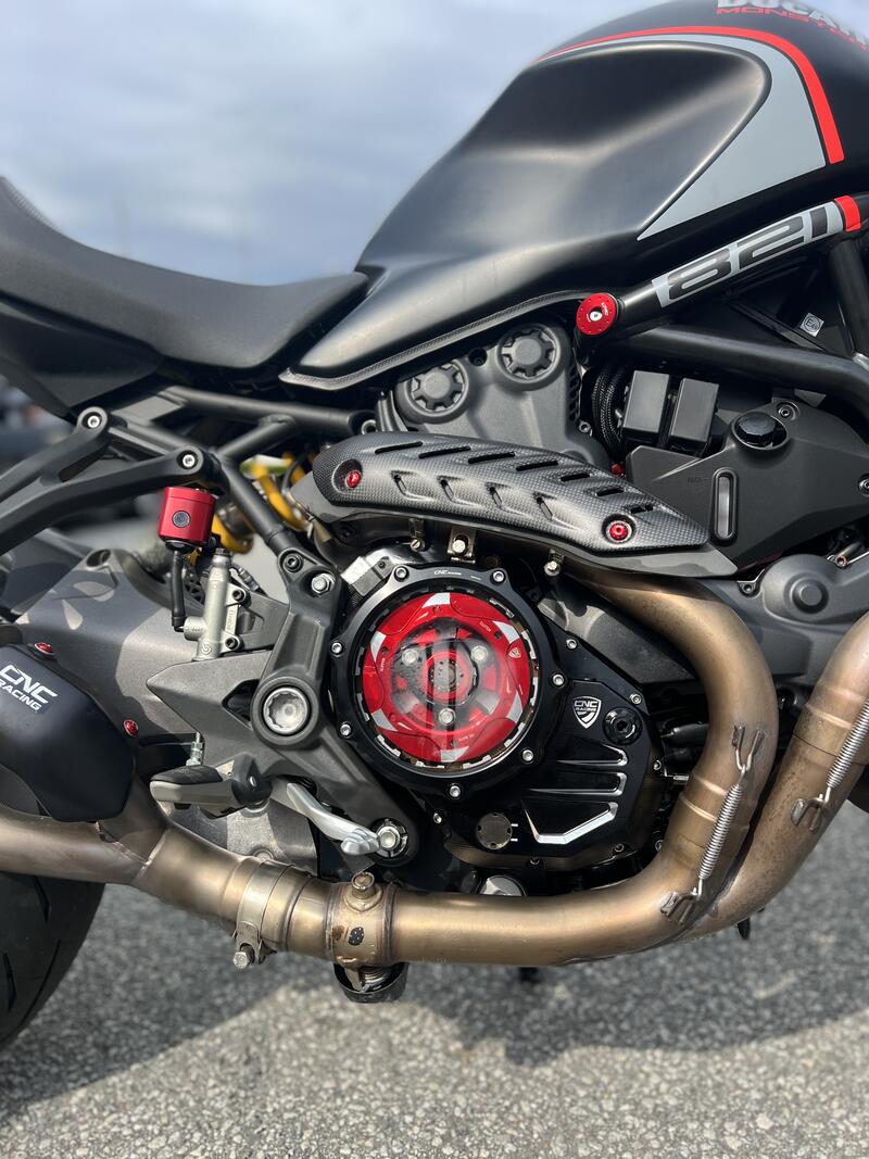 Carter trasparente per frizioni a olio Ducati